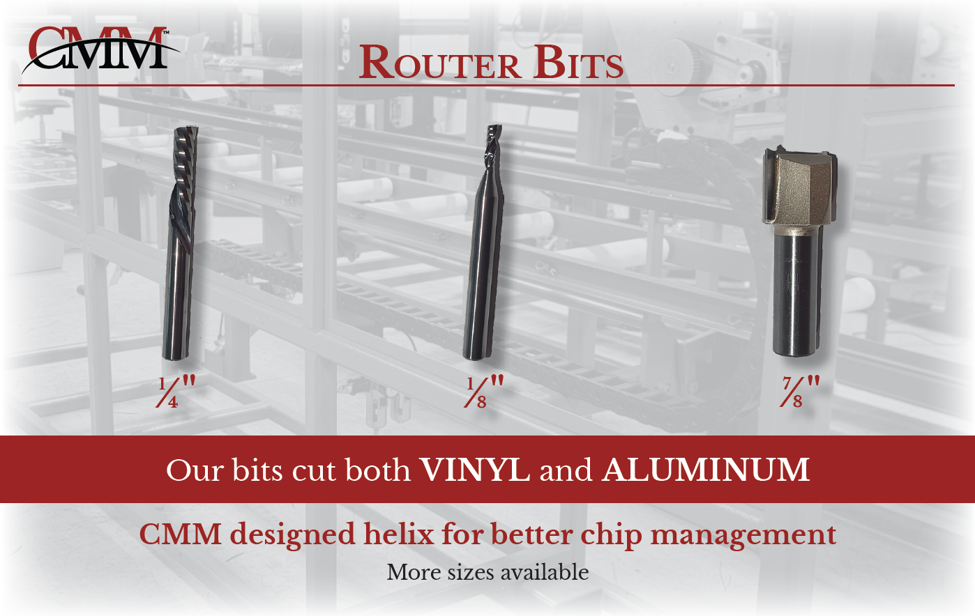 Router Bits handout, back
